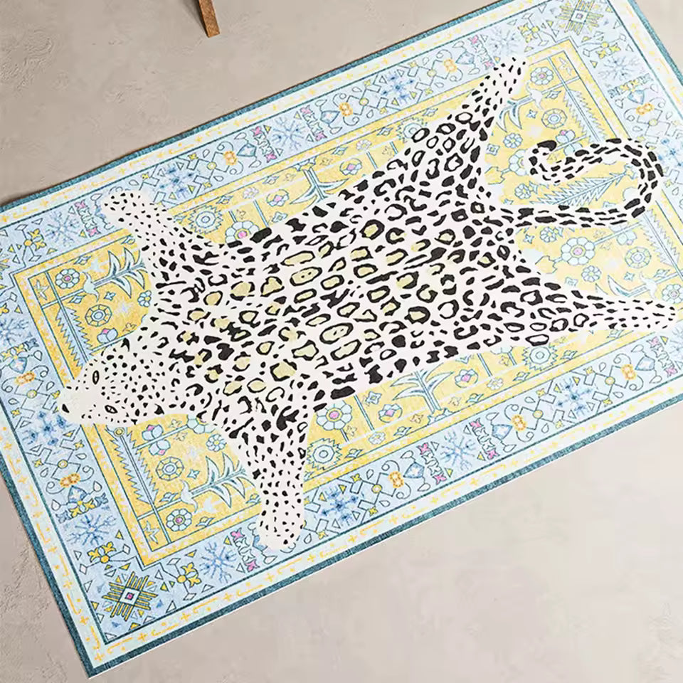 Valencia Leopard Tapestry Rug