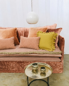 Amélie Ruffle Pillow Cover