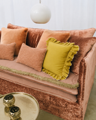 Amélie Ruffle Pillow Cover