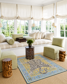Valencia Leopard Tapestry Rug