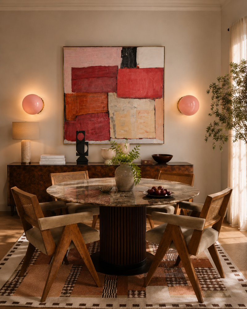 Rose Aura Wall Light