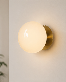 Ivory Aura Wall Light