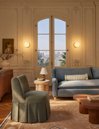 Ivory Aura Wall Light