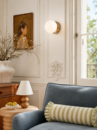 Ivory Aura Wall Light