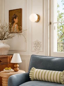 Ivory Aura Wall Light