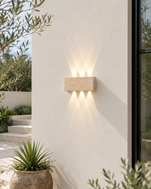 Amalfi Travertine Wall Light